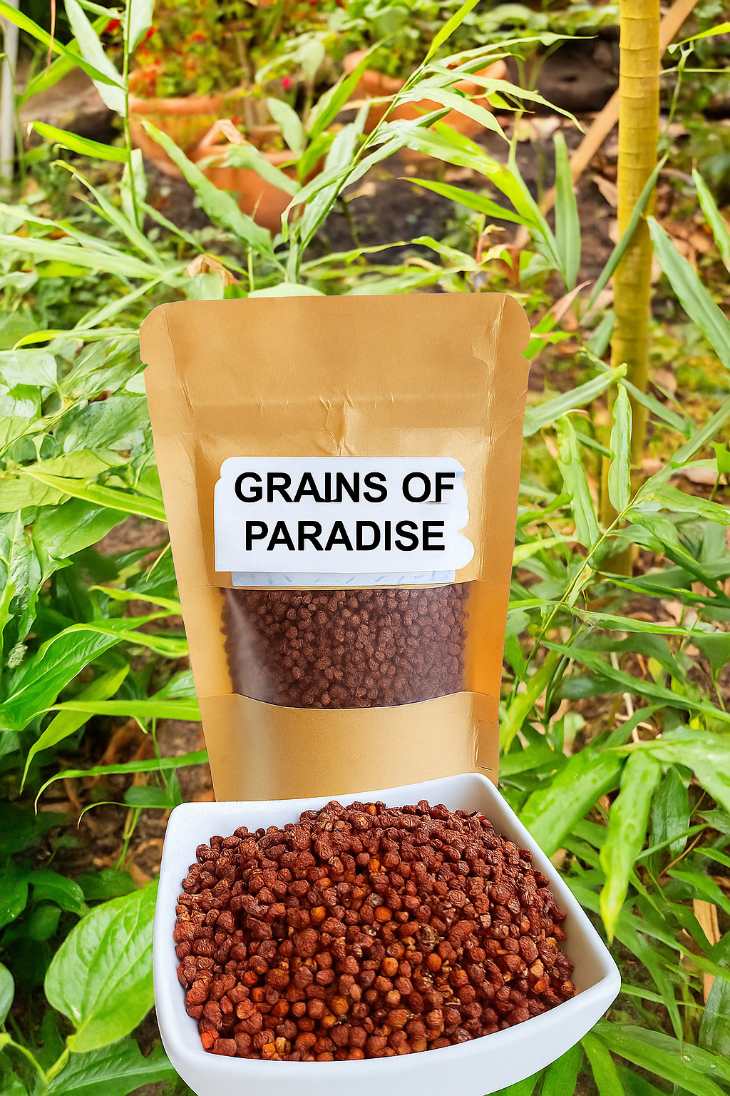 Grains of Paradise – dein natürlicher Stoffwechsel-Booster. Unterstützt Fettverbrennung, Verdauung und Energie – klein im Korn, stark in der Wirkung.