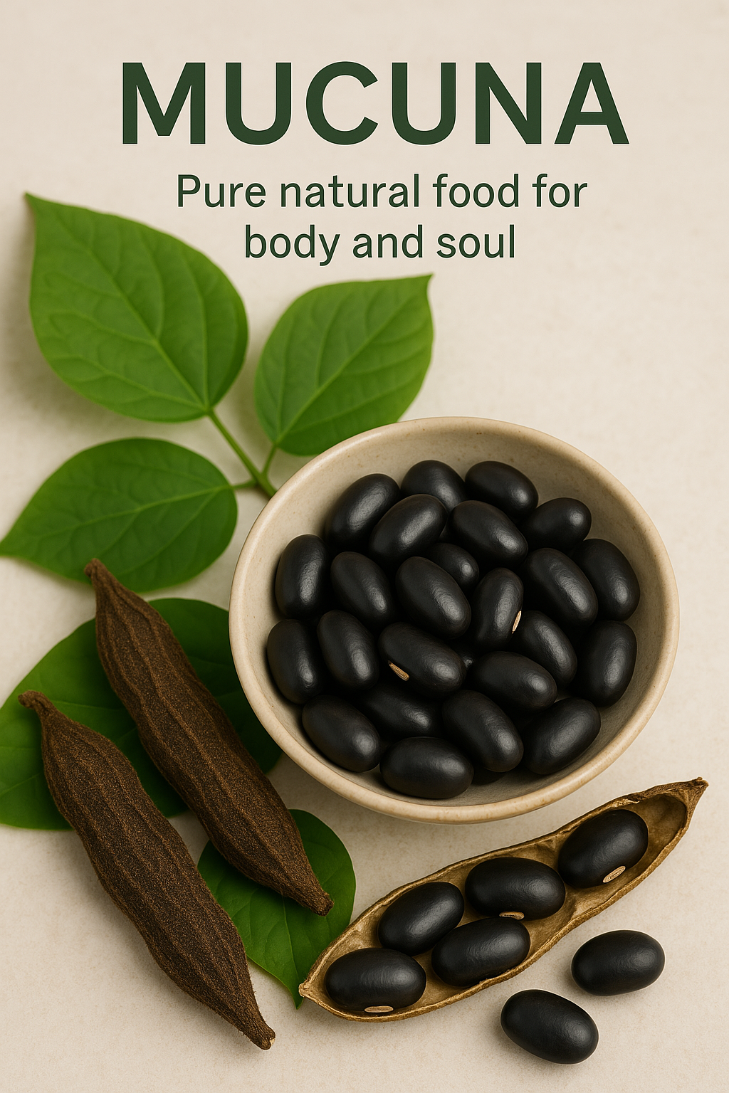 Mucuna Pulver für mehr Dopamin und Testosteron